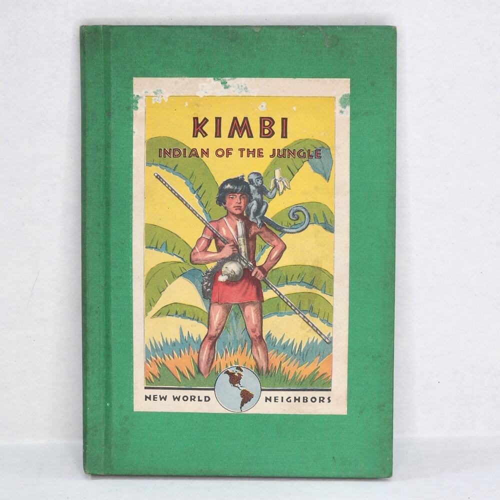 Vintage Kimbi Indian of the Jungle by Henry Lionel Williams Hardbound Book 1941
